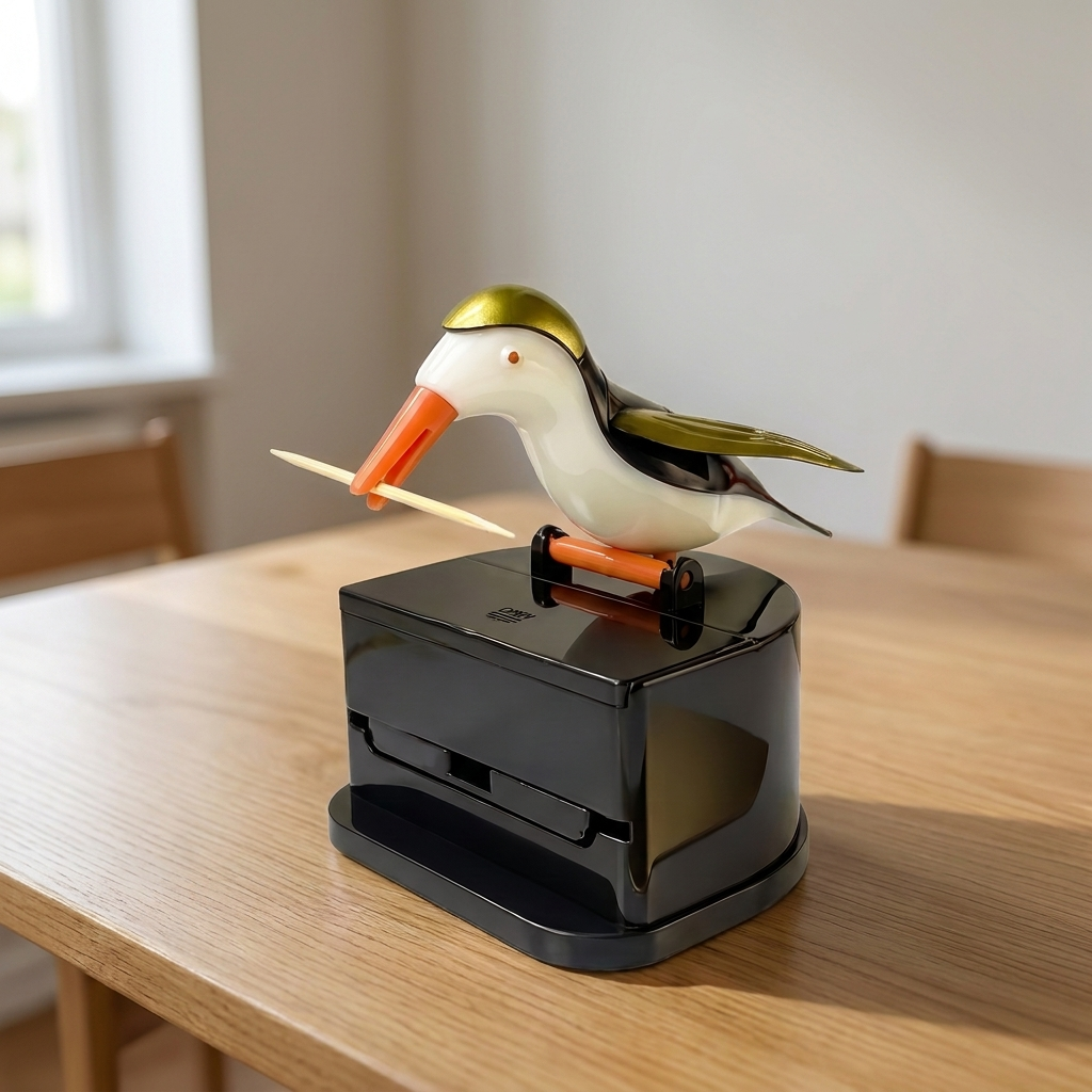 Bird Toothpick Dispenser